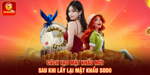 Cách tạo mật khẩu mới sau khi Lấy lại mật khẩu Sodo